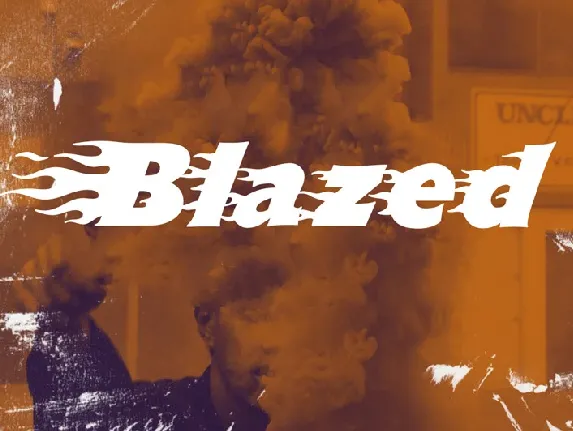 Blazed font