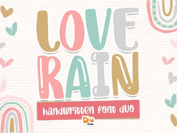 Love Rain font