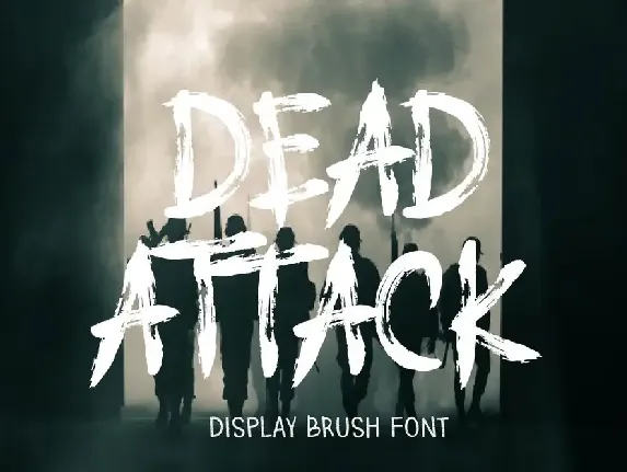 DEAD ATTACK font