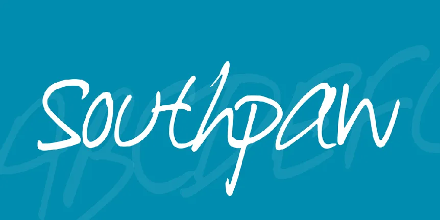 Southpaw font