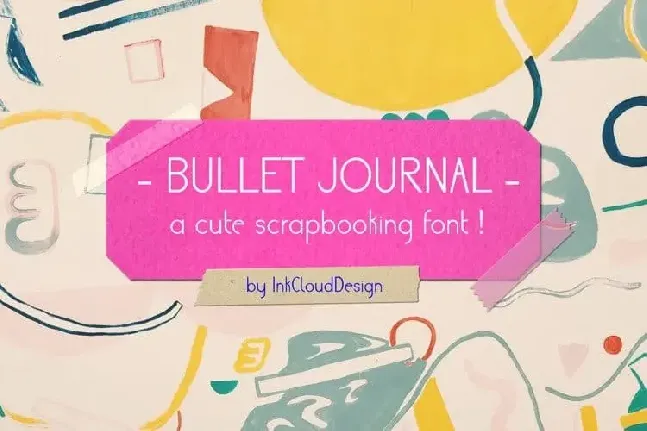 Bullet Journal Sans Serif font