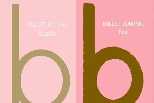 Bullet Journal Sans Serif font