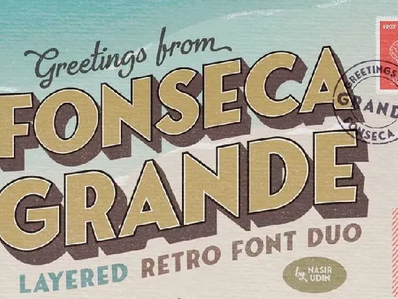 Fonseca Grande Family font