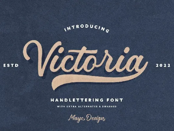 Victoria font