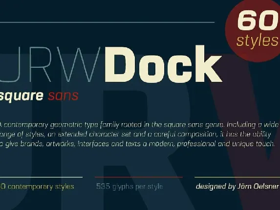 URW Dock Family font