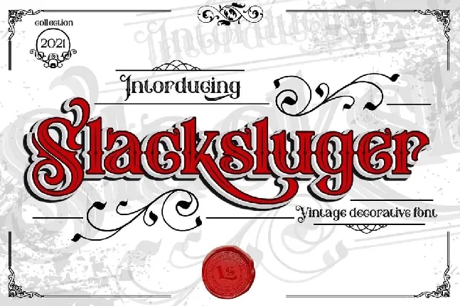 Slacksluger font