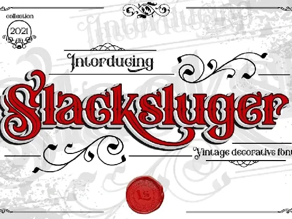 Slacksluger font