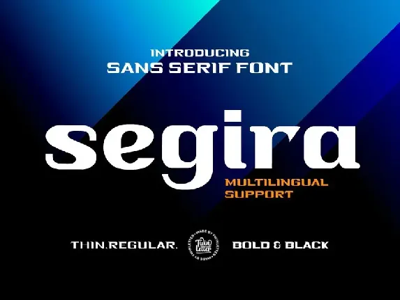 Segira font