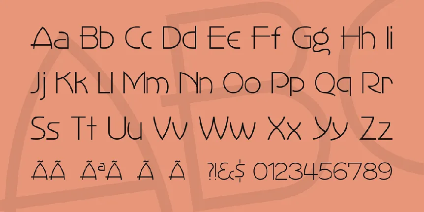 Perisphere font