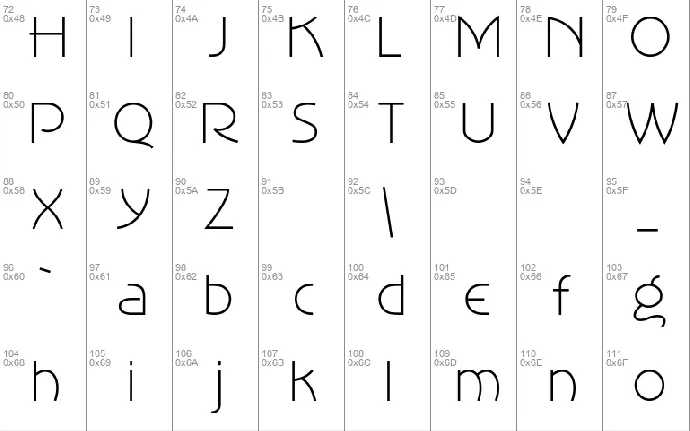 Perisphere font