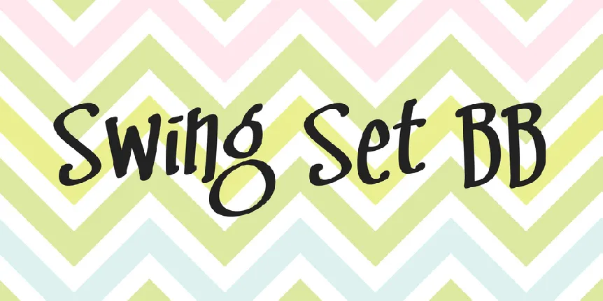 Swing Set BB font