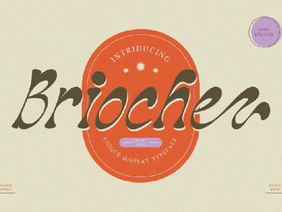 Brioche font