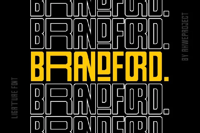 Brandford font