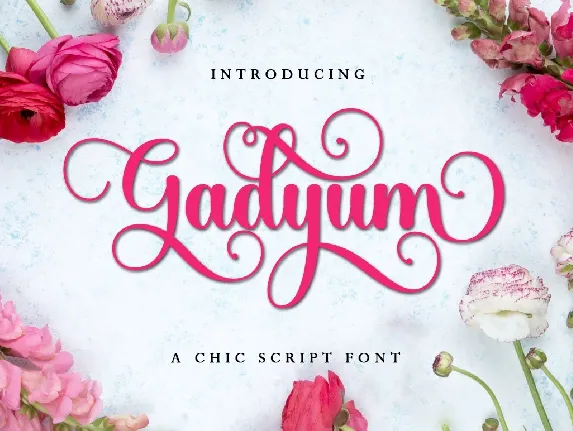 Gadyum font