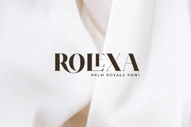 Palm Royale font