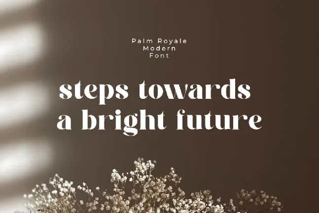 Palm Royale font