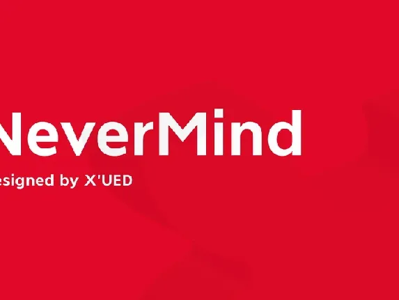 Nevermind font