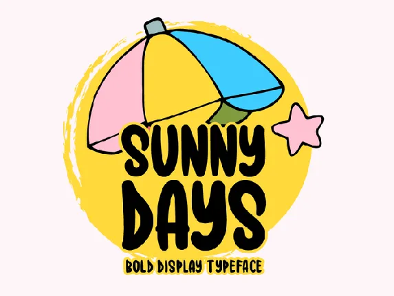 Sunny Days font