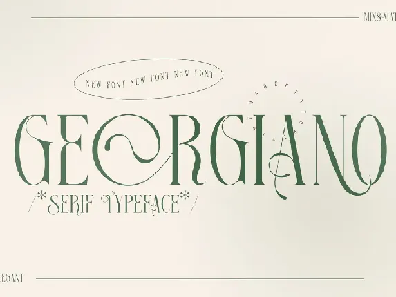 GEORGIANO font