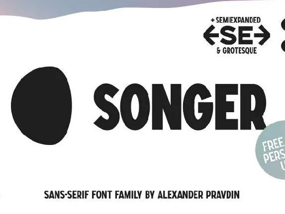 Songer Family font