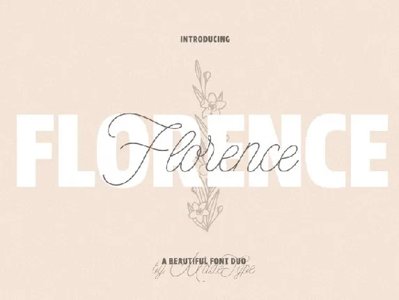 MADE Florence Duo font