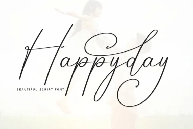 Happyday Script font