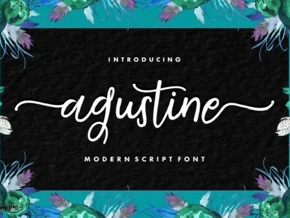 Agustine Script font