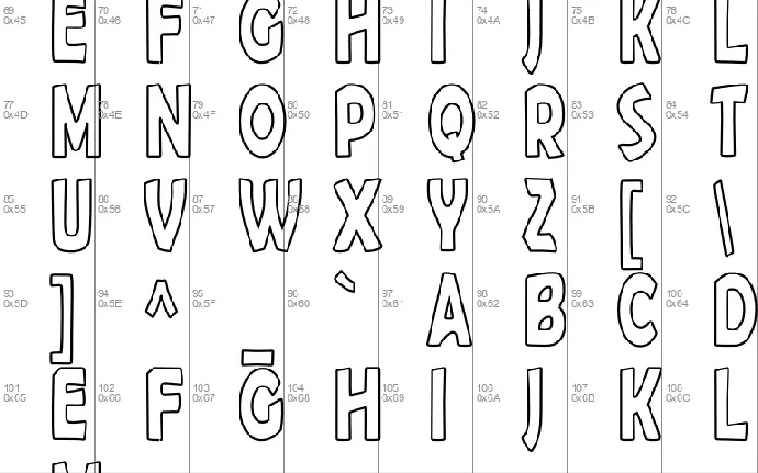 Halloween font