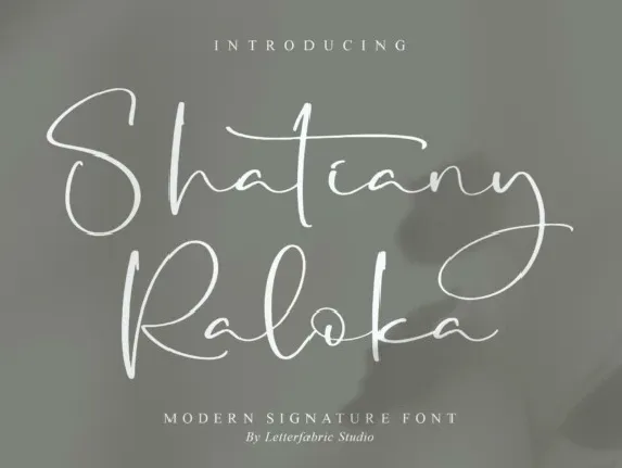 Shatiany Raloka font