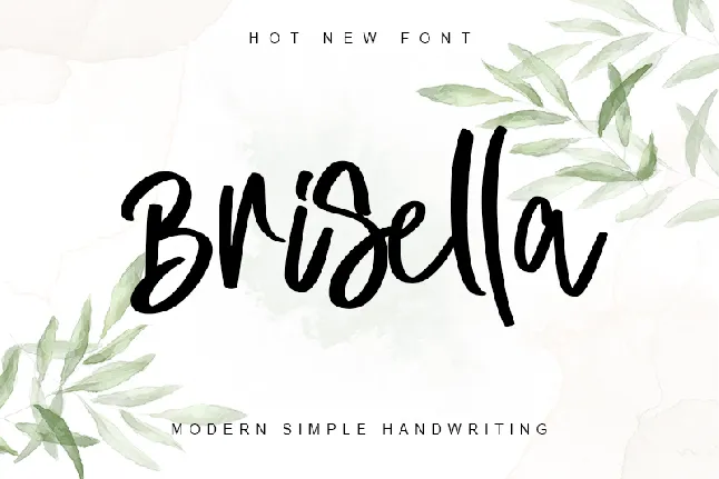 Brisella - Personal Use font