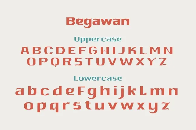 Begawan font