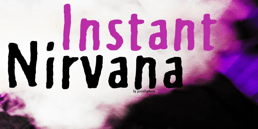 Instant Nirvana font