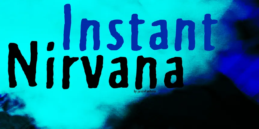 Instant Nirvana font