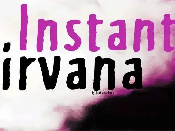 Instant Nirvana font