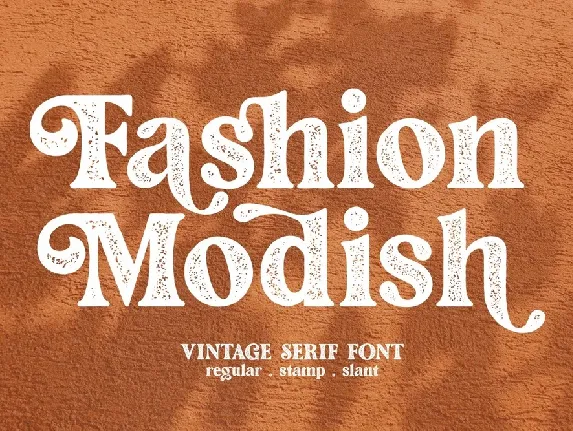 Fashion Modish font