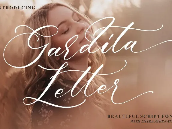 Gardita Letter font