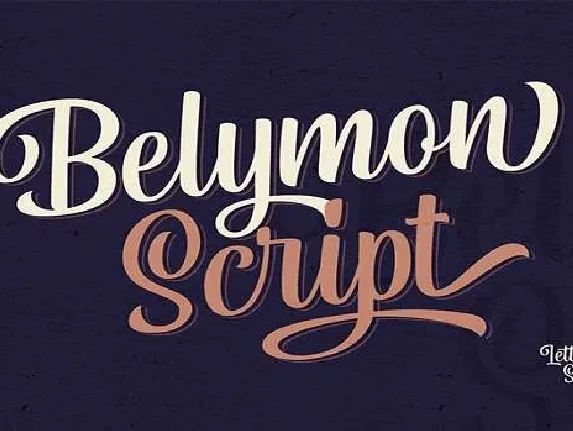 Belymon Script font