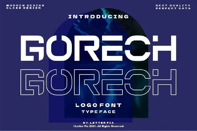 Gorech font