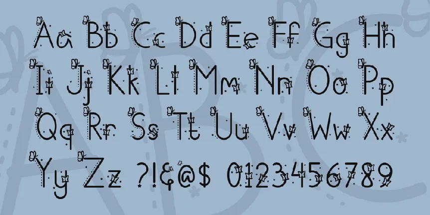 Betterflies font