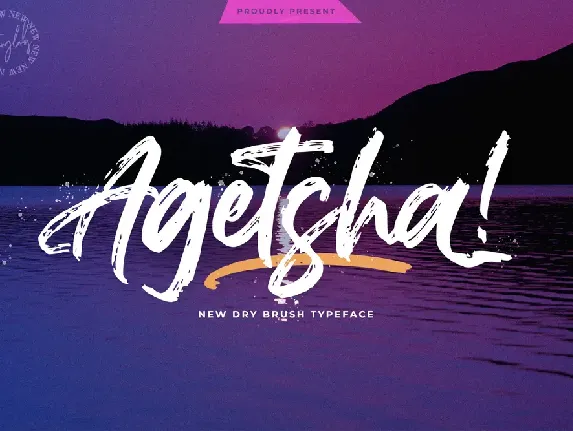 Agethsa font