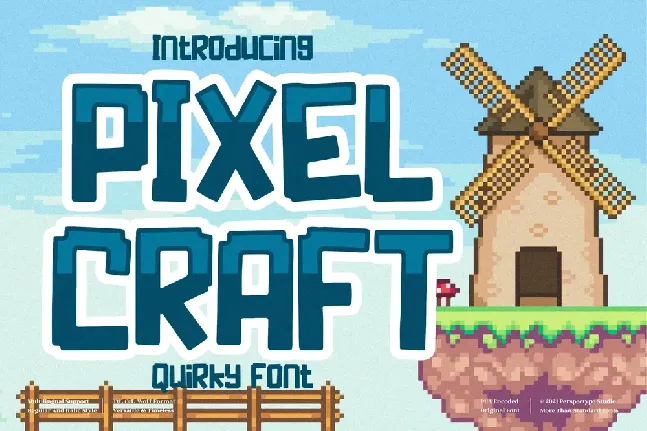 PIXEL CRAFT font