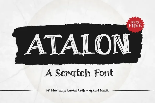 Atalon font