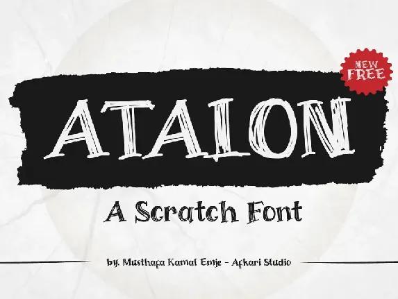 Atalon font