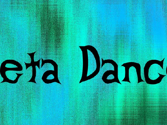 Beta Dance font