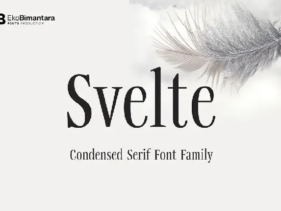 Svelte font