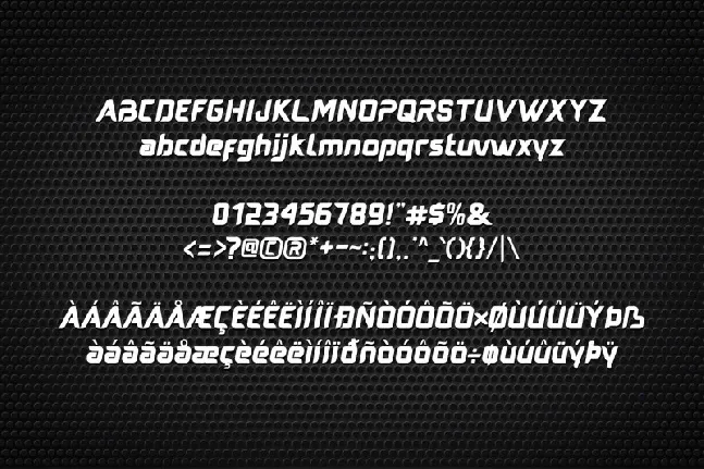 Austere Display font