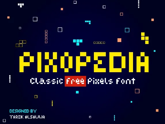 Pixopedia – Free font