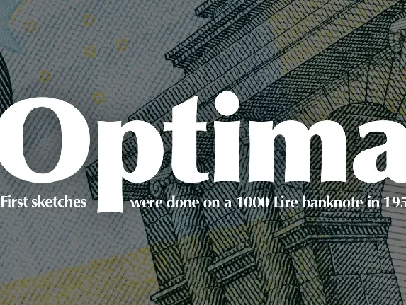 Optima font