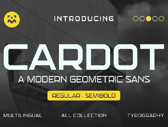 Cardot font