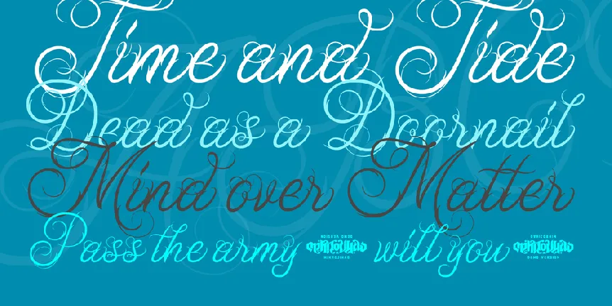 Ababil Script DEMO font